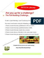 Fall Reading Challenge