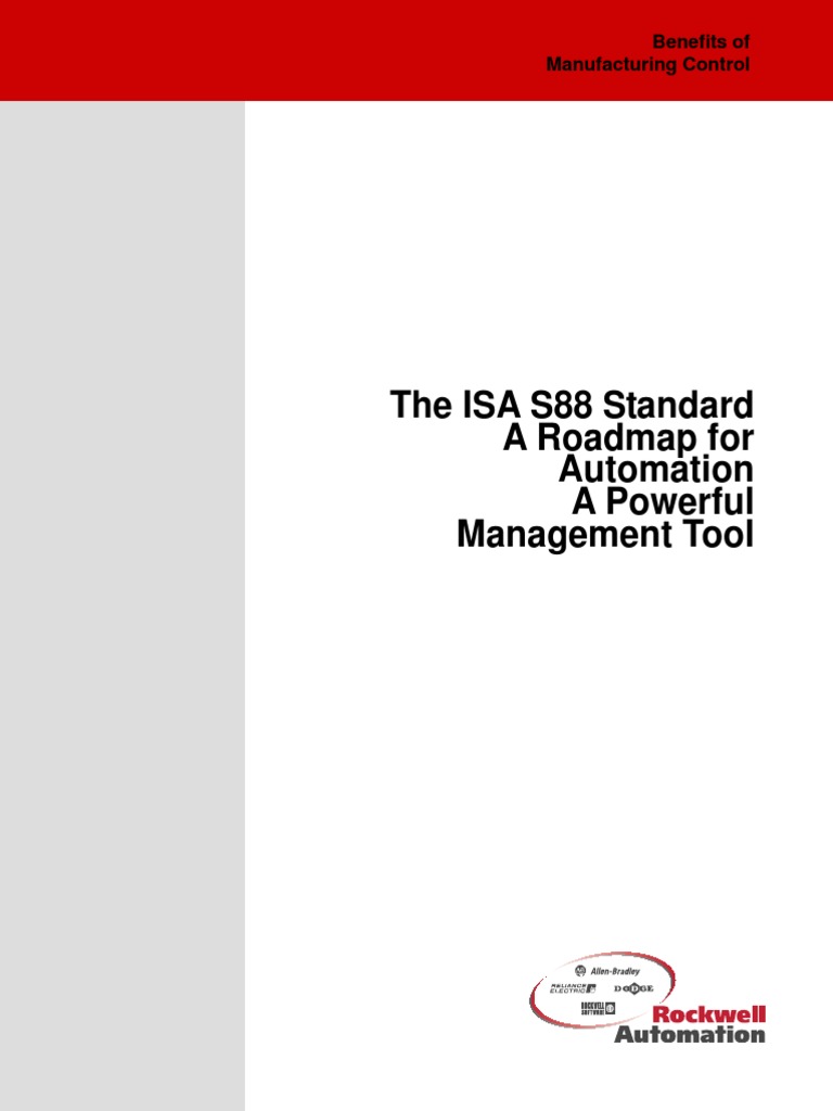 ISA S88 Standard: Benefits for Automation | PDF | Automation | Modular ...