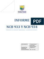 NCH 933 y 934