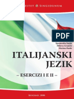 US - Italijanski Jezik I I II - Radna Sveska