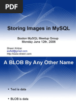 Images in MySQL 