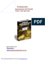 PANDUAN PDF Editor