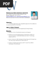 Download Shehazad AutoCAD 3D Max Modeling CV by shehazad khursheed akhter SN23763829 doc pdf