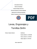 Levas, Engranjes y Tornillos Sinfín