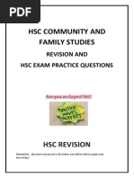 HSC Exam Practice Questions 1