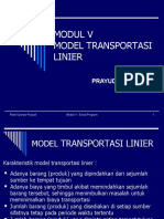 Download Modul 5 Model Transportasi 2007 by priyo SN23764609 doc pdf