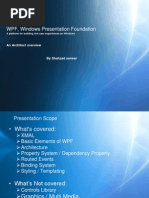 WPF, Windows Presentation Foundation: An Architect Overview