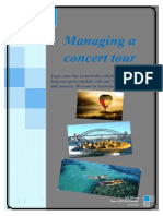 tour management assignment