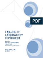 BEN610_Failure of Laboratory ID Project_1