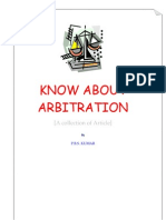 Know About Arbitration