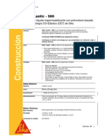 Cubiertas para Techos - HT - Sika Lastic 560 PDF