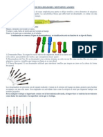 Tipos de Desarmadores