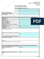 Exit Interview Form - 11.01