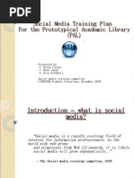 rototypical Academic Library (PAL) Social Media Training Presentation