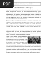 Ninguém Escapa Da Educação