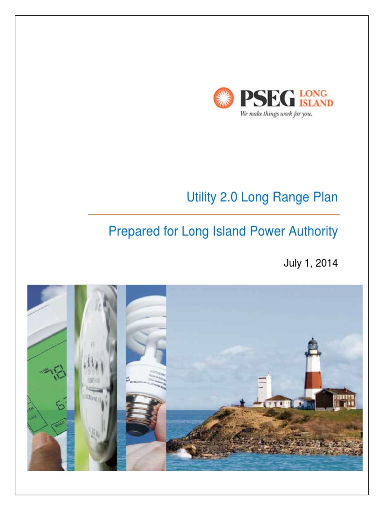 PSEGLI Utility 2.0 Long Range Plan Efficient Energy Use Electrical