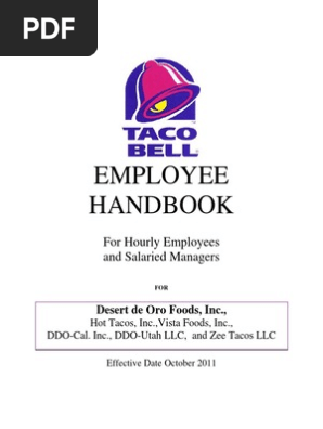Ddo-Employee Handbook English