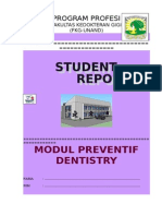Modul Preventif Dentistry: Program Profesi