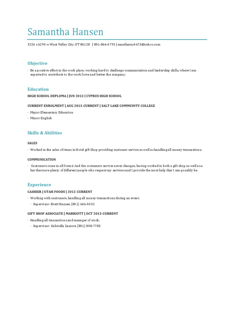 Samresume | PDF | Business | Social Science