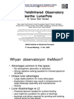 Adeep - Fieldinfrared Observatory Nearthe Lunarpole: Pi: Simon "Pete" Worden