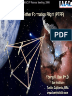 Photon Tether Formation Flight (PTFF) : Young K. Bae, PH.D