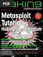 Hakin9 EXPLOITING - SOFTWARE TBO (01 - 2013) - Metasploit Tutorials PDF