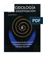 Metodologia de La Investigacion (Roberto Sampieri) 4ta Edicion