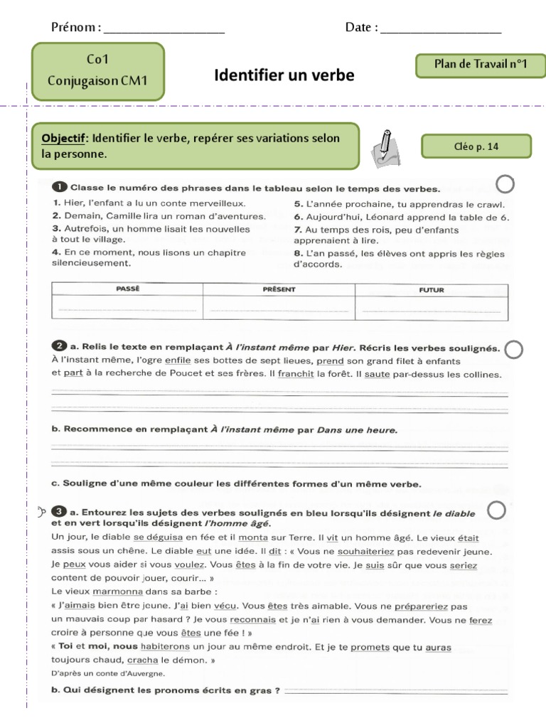 exercices-de-conjugaison-cm1-imprimer-pdf