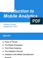 Introduction To Mobile Analytics