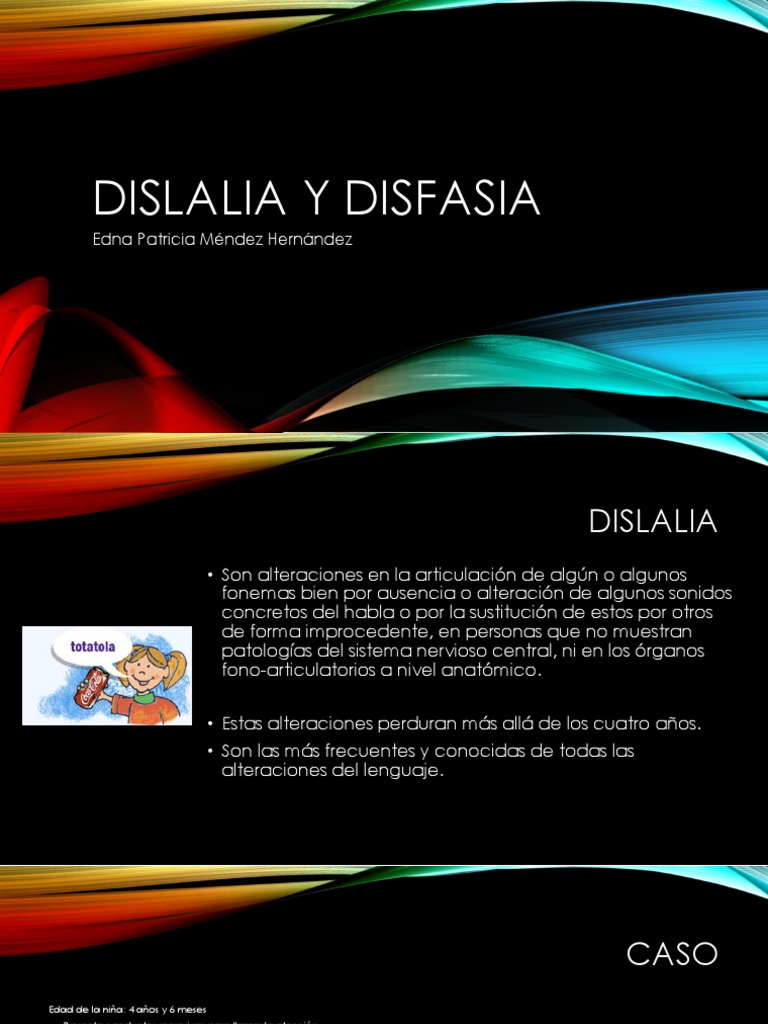 Dislalia y Disfasia | PDF | Afasia | Ciencia cognitiva