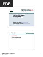 Troubleshooting Mpls Networks: Session Rst-3605