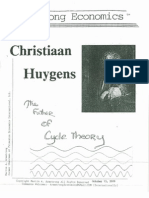 Christiaan Huygens the Father of Cycle Theory 10-15-09