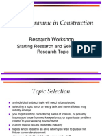 Starting Research and Selecting A Research Topic 2