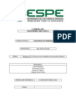 Practica N 2 Procesos de Soldadura Manual ( SMAW), Semiautomática (GMAW) 12-05-2014