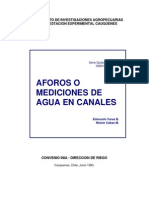 Aforos o