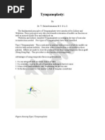Download Tympanoplasty by Dr T Balasubramanian SN23770433 doc pdf