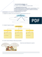 Ficha 1 y 2 Sobre Necesidades de Los Seres Vivos