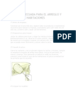 Técnica Adecuada Para El Arreglo y Limpieza de Habitaciones