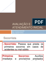 Avaliação e Atendimento Inicial