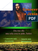 Conocer a Jesús