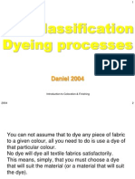 Classification of Dyes
