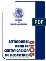 EstandaresCertificacionHospitales2012