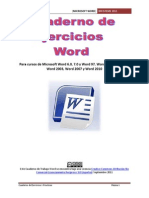 Cuaderno de Trabajo Word 2007 - Alumno