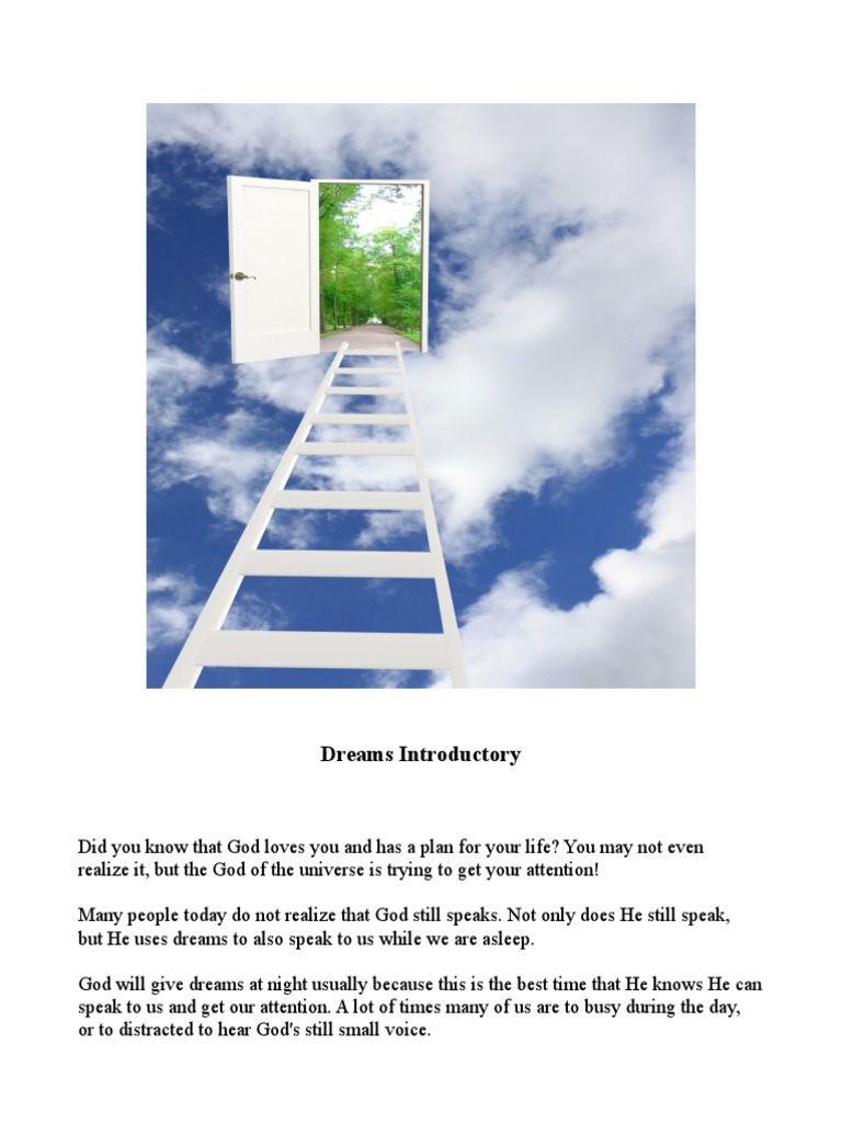 Understanding God's Dreams for You | PDF | Dream | Prayer
