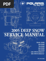 2005 Deep Snow Polaris 900 Service Manual