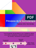 Principios de La Quimioterapia