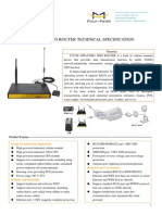 F7234S GPS+CDMA WIFI ROUTER TECHNICAL SPECIFICATION