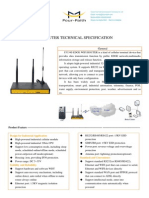 f3334s Edge Wifi Router Technical Specification