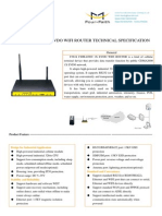 f3634 Cdma2000 1x Evdo Wifi Router Specification