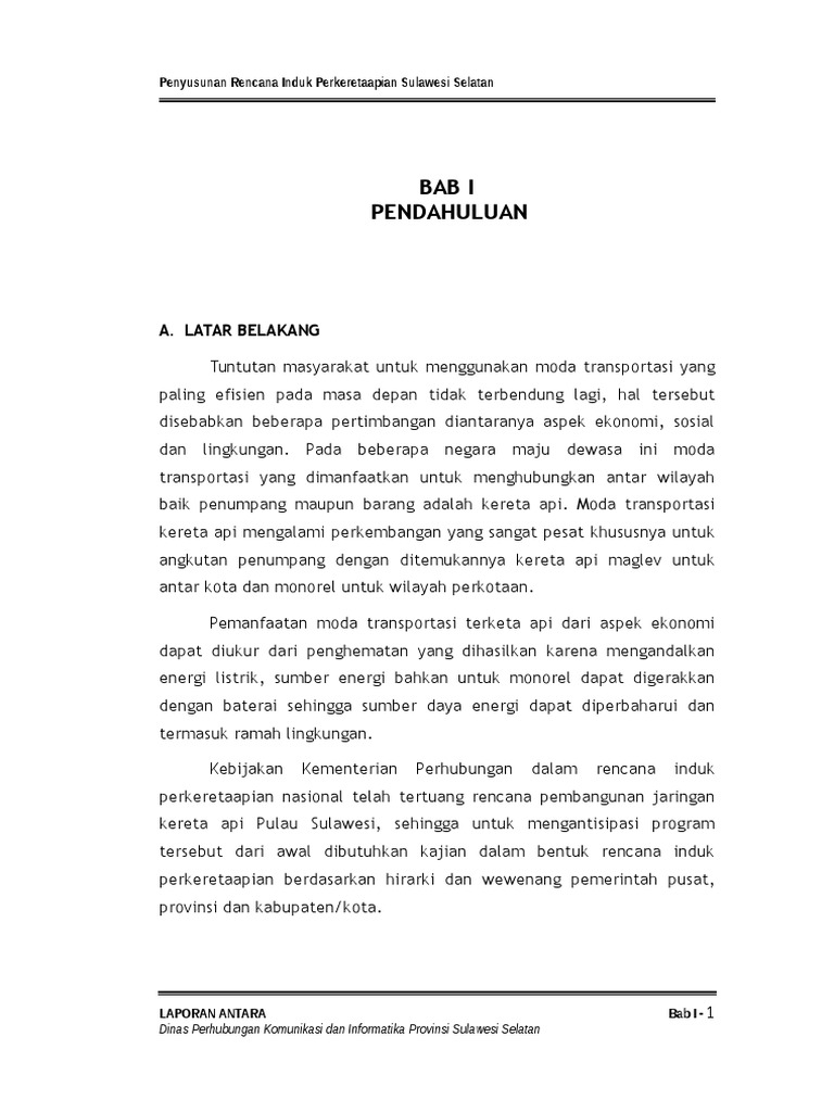 Laporan Antara